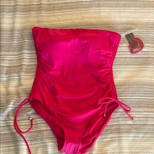 NWT Ralph Lauren Pink One Piece Swimwear Size 16